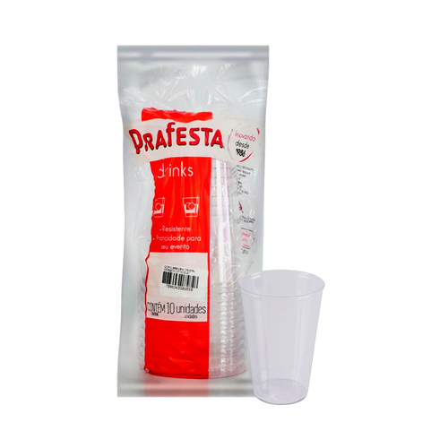 Copo 300ml Acrilico Bremen 10UN